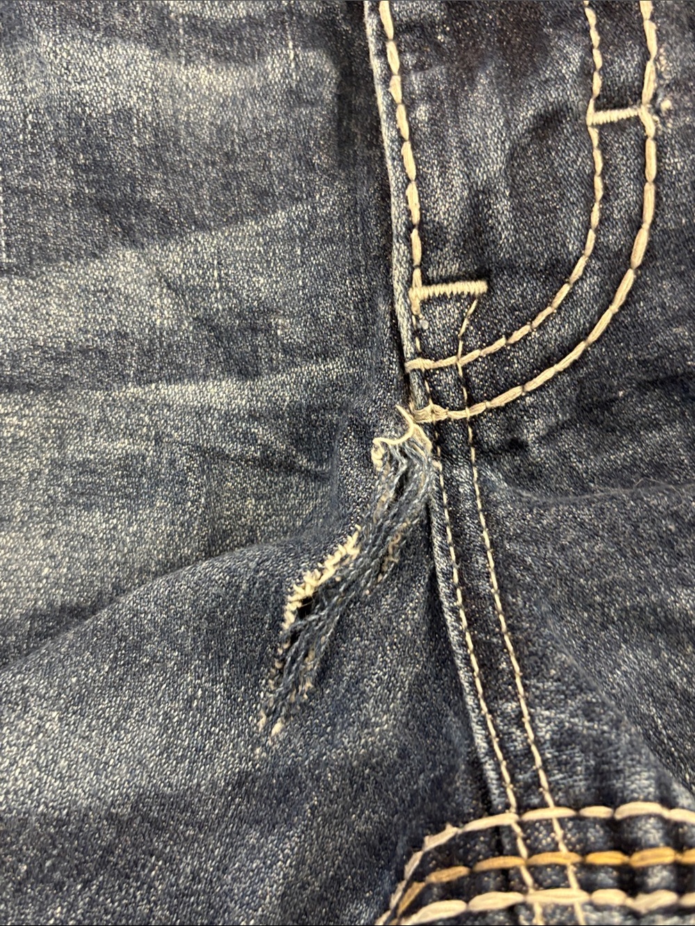 Rock Revival - Mens Amari J200R Straight Jean, size 40 US mens, color blue. - Picture 7 of 7